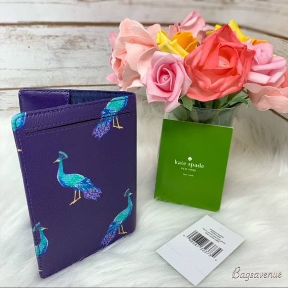 Kate spade shore street peacock party passport - Picture 3 of 5